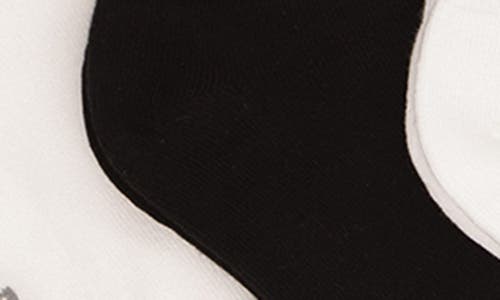 Felina Assorted 10-pack No Show Socks In Black/white
