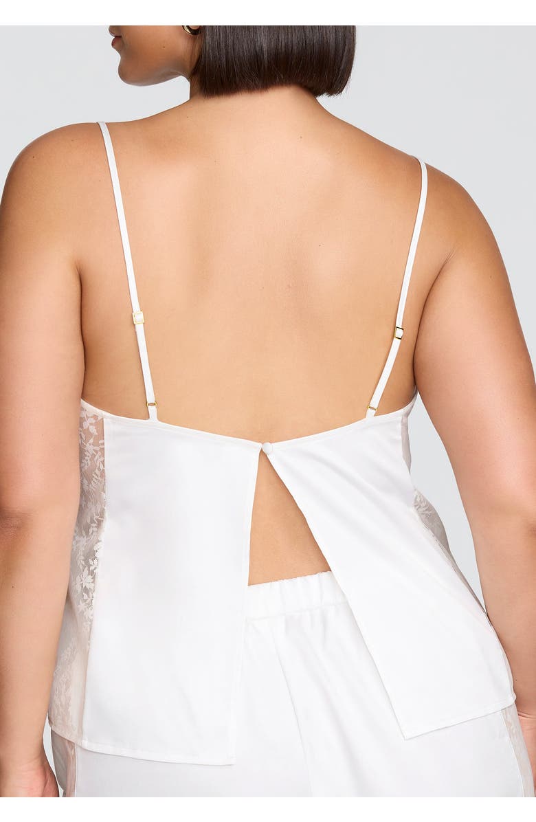 CUUP The Lace Panel Tank, Alternate, color, Salt