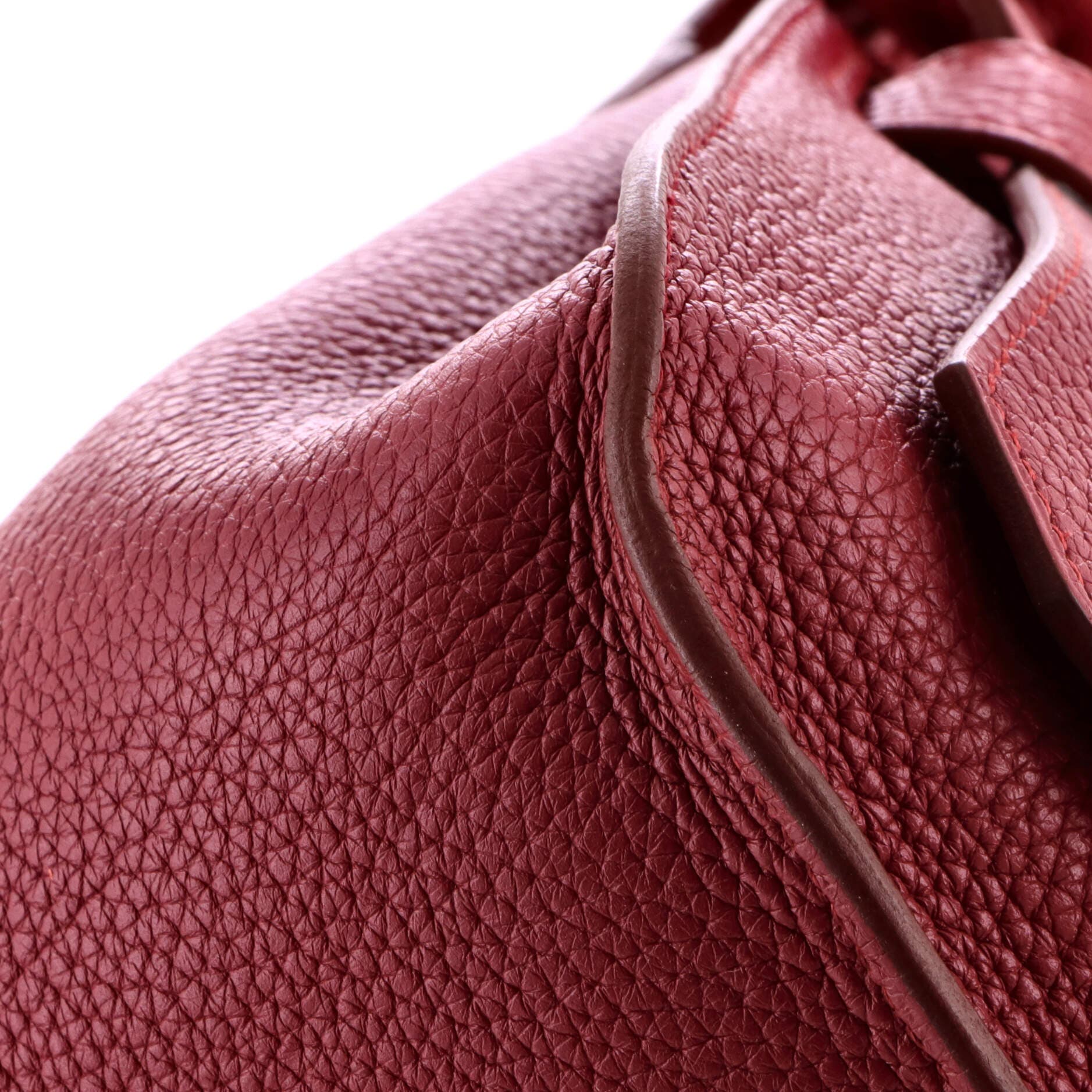 Pre-Owned Hermes Jypsiere Bag Clemence 28, Alternate, color, Rubis