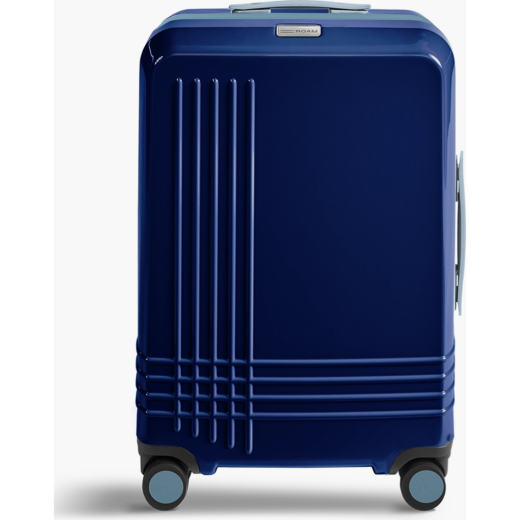 ROAM Luggage Check-In Luggage in Navy Gloss/slate Trim at Nordstrom