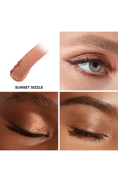 Too Faced Quickie Queen Sparkling Eye Shadow Stick In Sunset Sizzle