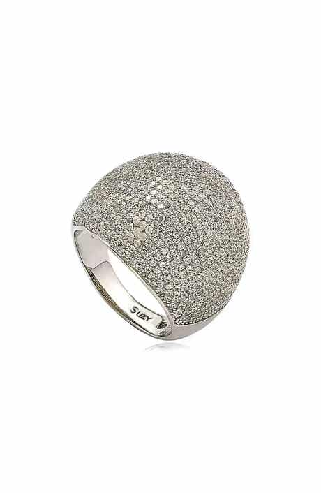 SUZY LEVIAN Pavé Cubic Zirconia Ring