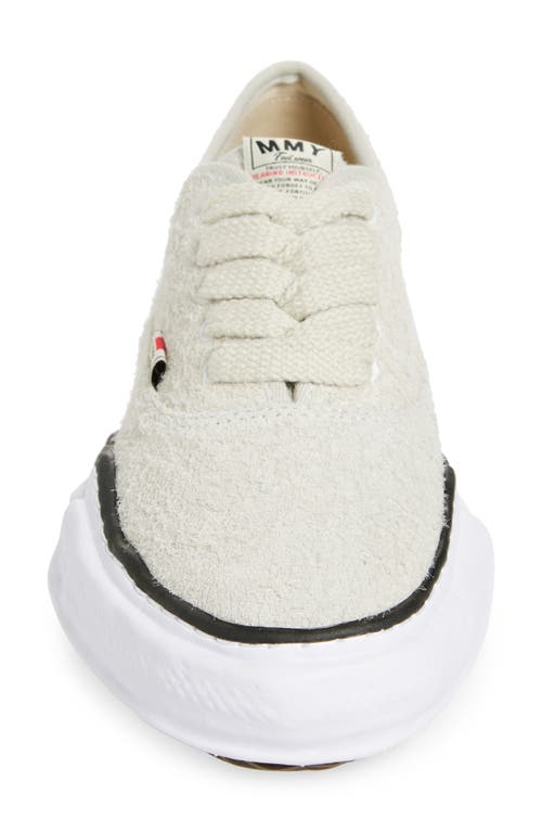 Miharayasuhiro Maison Mihara Yasuhiro Baker Low Top Sneaker In White/ivory
