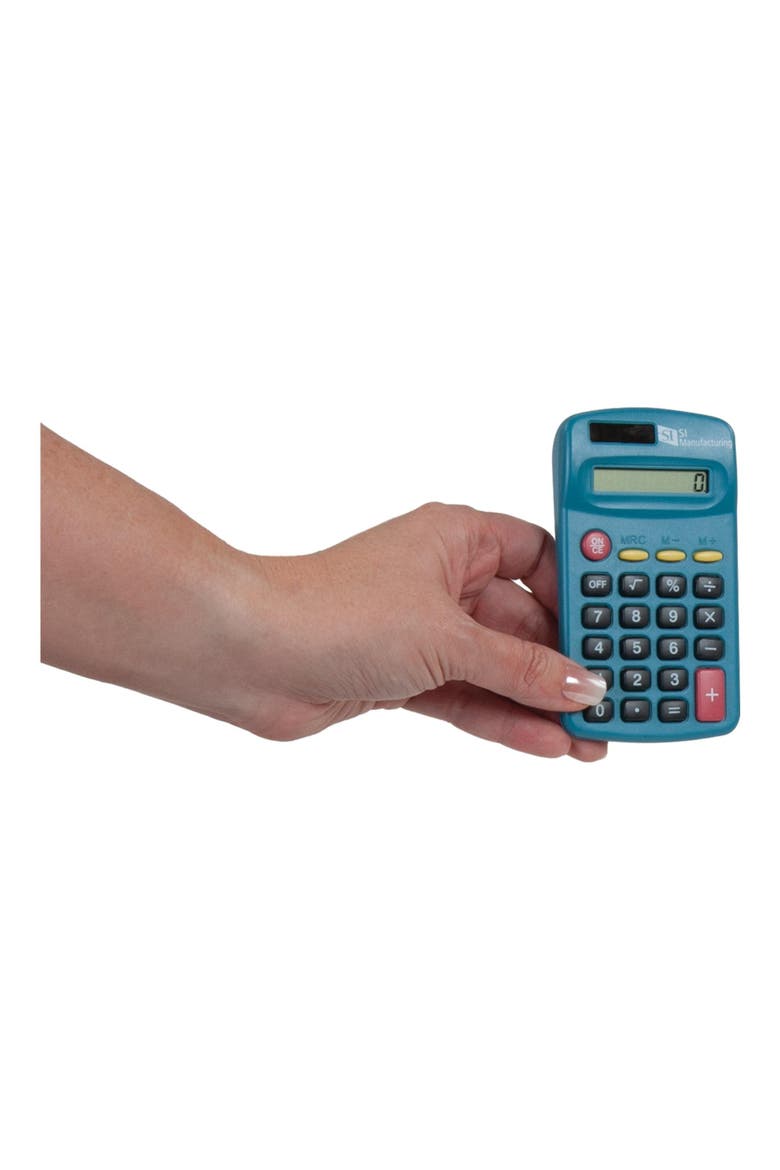 Primary Calculators - Set of 10, Alternate, color, Blue