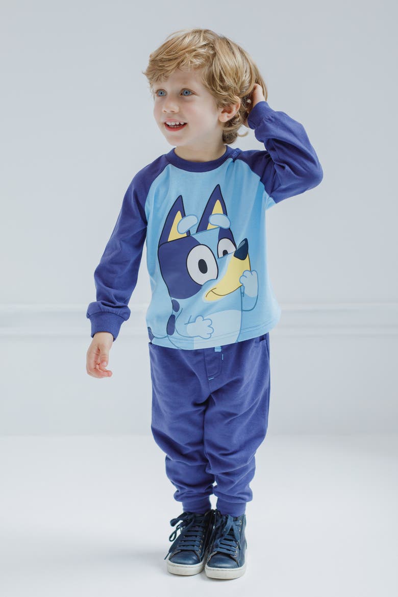 2-Piece Tee and Pants Set, Alternate, color, Bluey Navy Light Blue