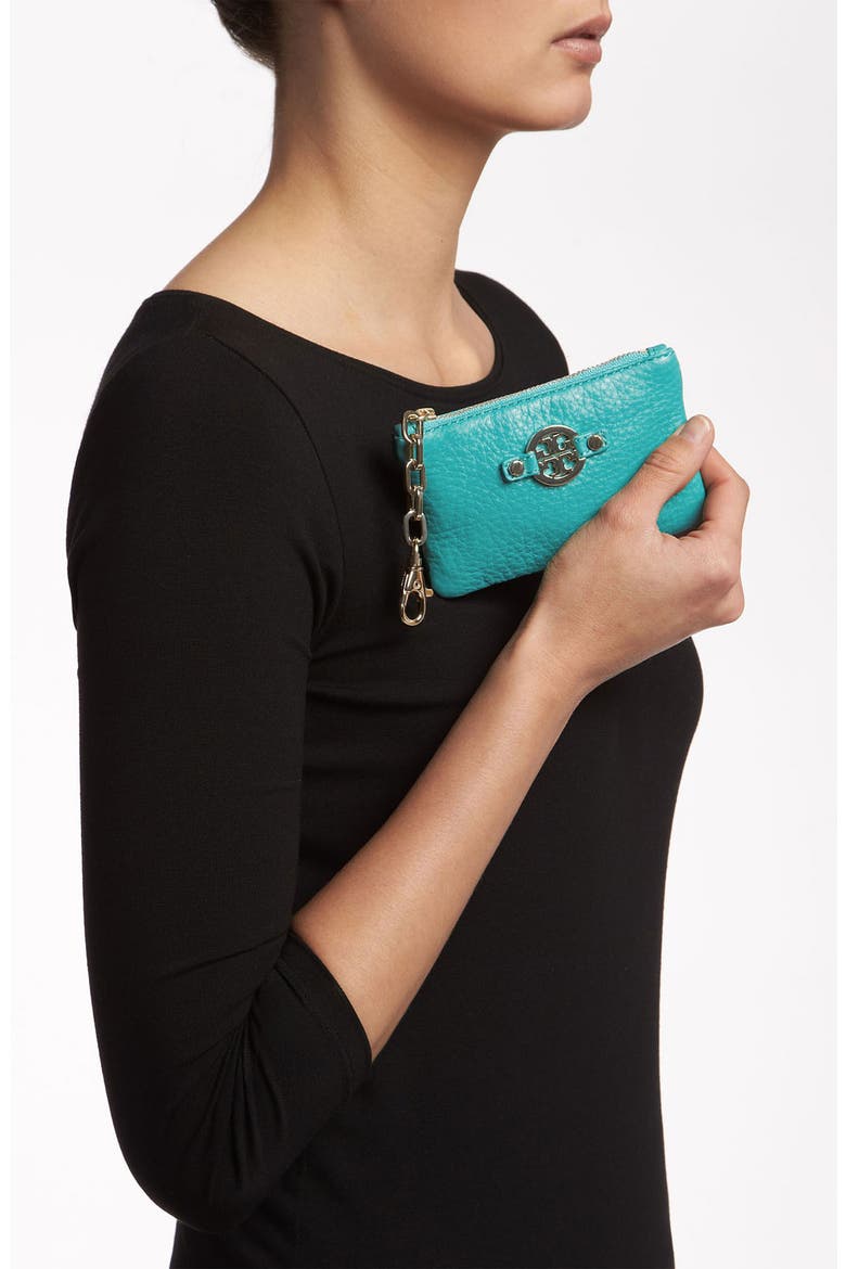 'Amanda' Coin Purse, Alternate, color, TURQUOISE