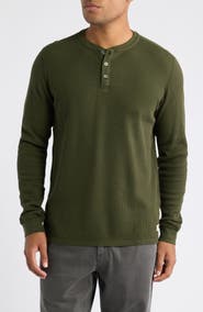 Vuori Waffle Knit Henley
