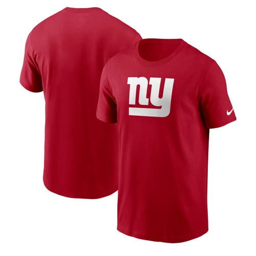Nike Red New York Giants Legend Logo Performance T-shirt