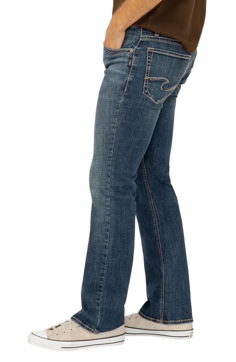Silver Jeans Co. Jace Slim Bootcut Jeans, Alternate, color, Castillo