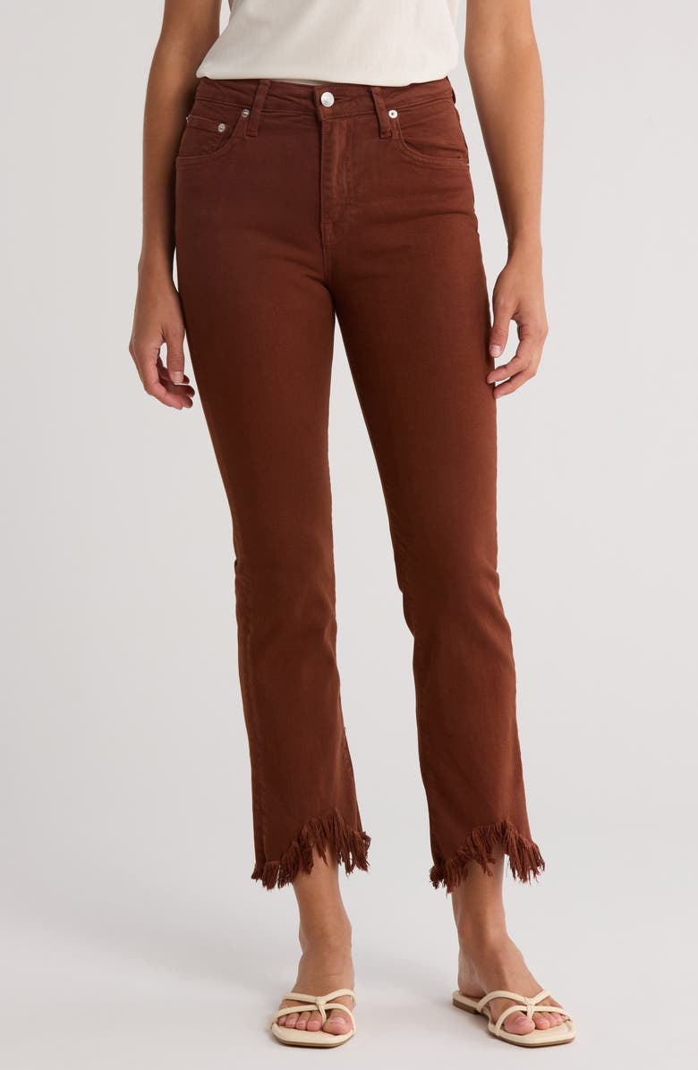 Simkhai River Crop Jeans, Main, color, Anise