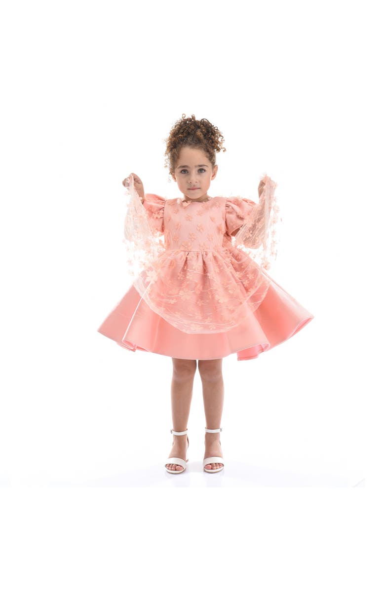 Tulleen Moneta Dress, Alternate, color, Coral