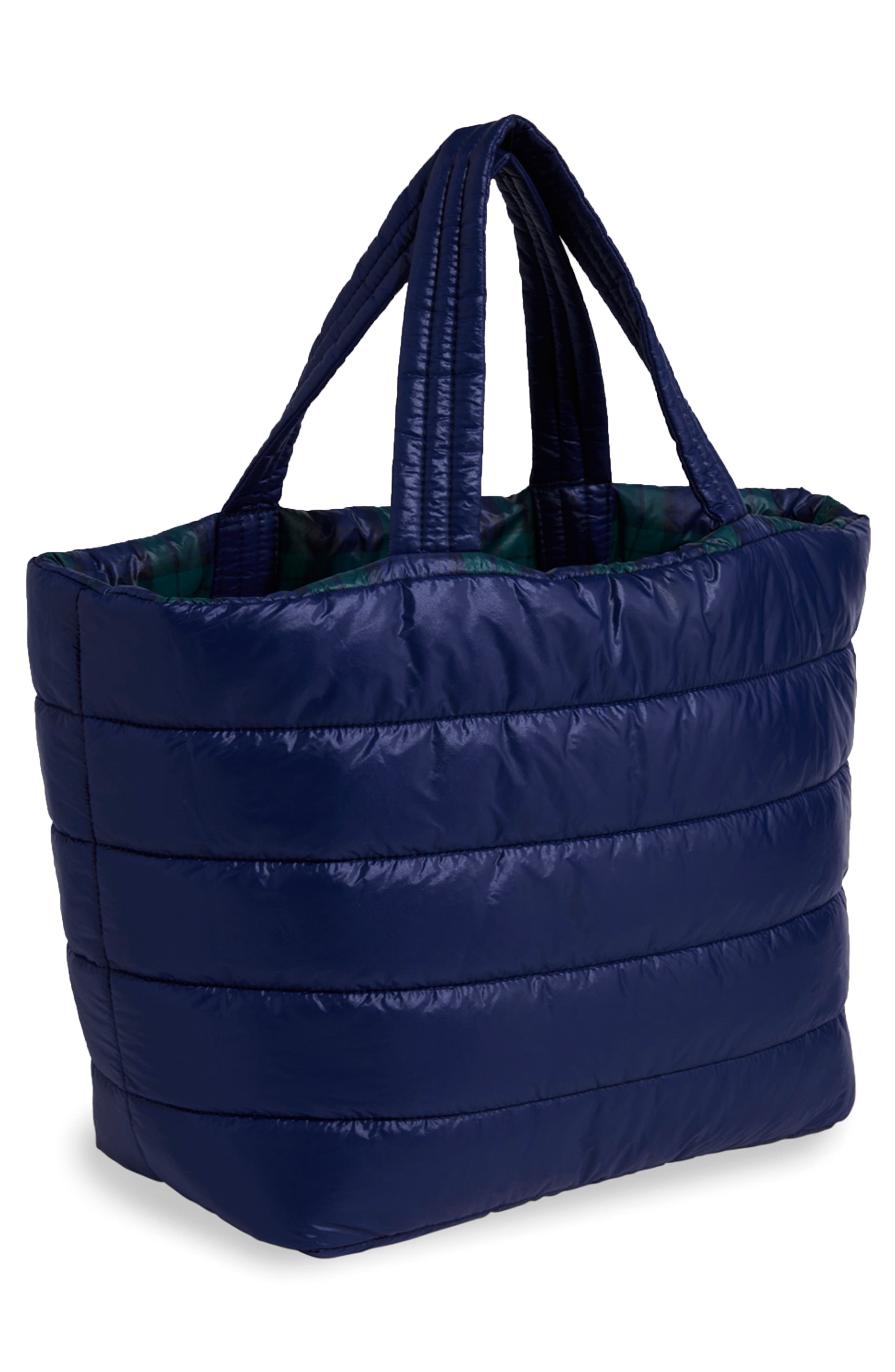 vineyard vines Colorblock Puffer Tote, Alternate, color, 