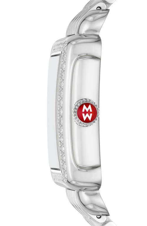 Michele Deco Mid Diamond Bracelet Watch, 29mm