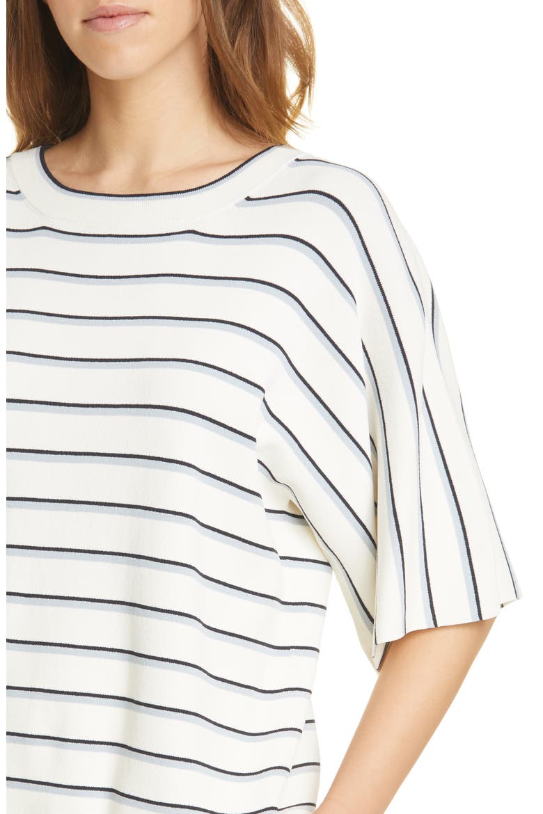 Fleur Stripe Dolman Sleeve Top, Alternate, color, OFF WHITE COMBO