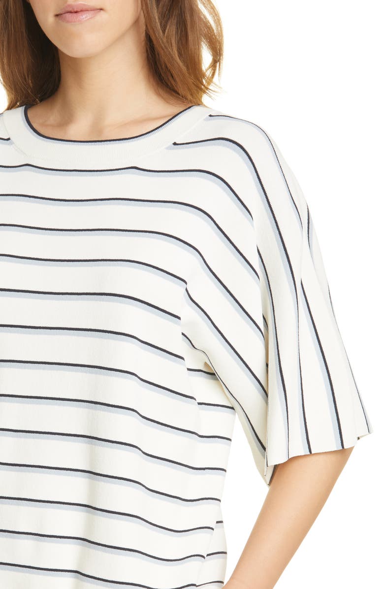 Judith & Charles Fleur Stripe Dolman Sleeve Top, Alternate, color, 