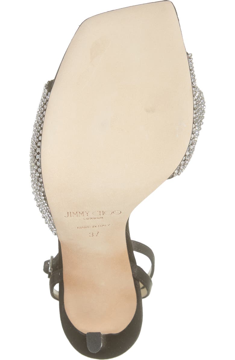 Jimmy Choo Naria Crystal Mesh Sandal, Alternate, color,