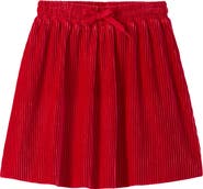Hatley Kids' Chex Pleated Velour Skirt