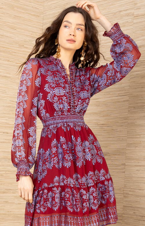 Hale Bob Jaycee Satin Dress In Pink