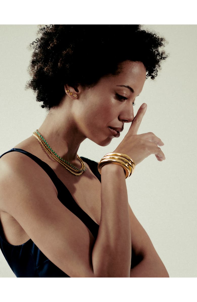 Monica Vinader x Kate Young Tennis Necklace, Alternate, color,