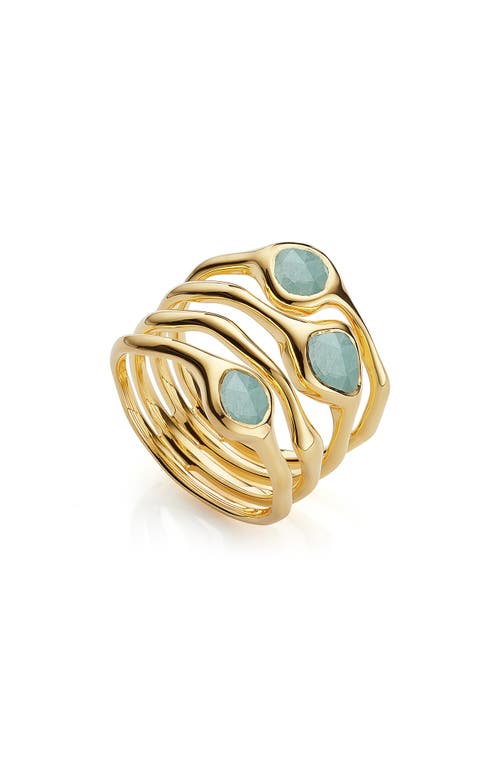 MONICA VINADER MONICA VINADER SIREN CLUSTER COCKTAIL RING