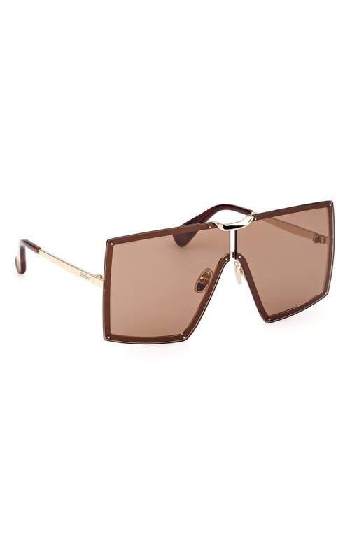 Max Mara 69mm Shield Sunglasses In Multi