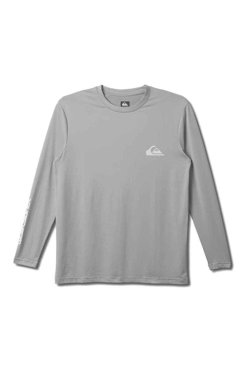 Everyday Surf Long Sleeve Performance Rashguard, Main, color, SMOKED GRAY