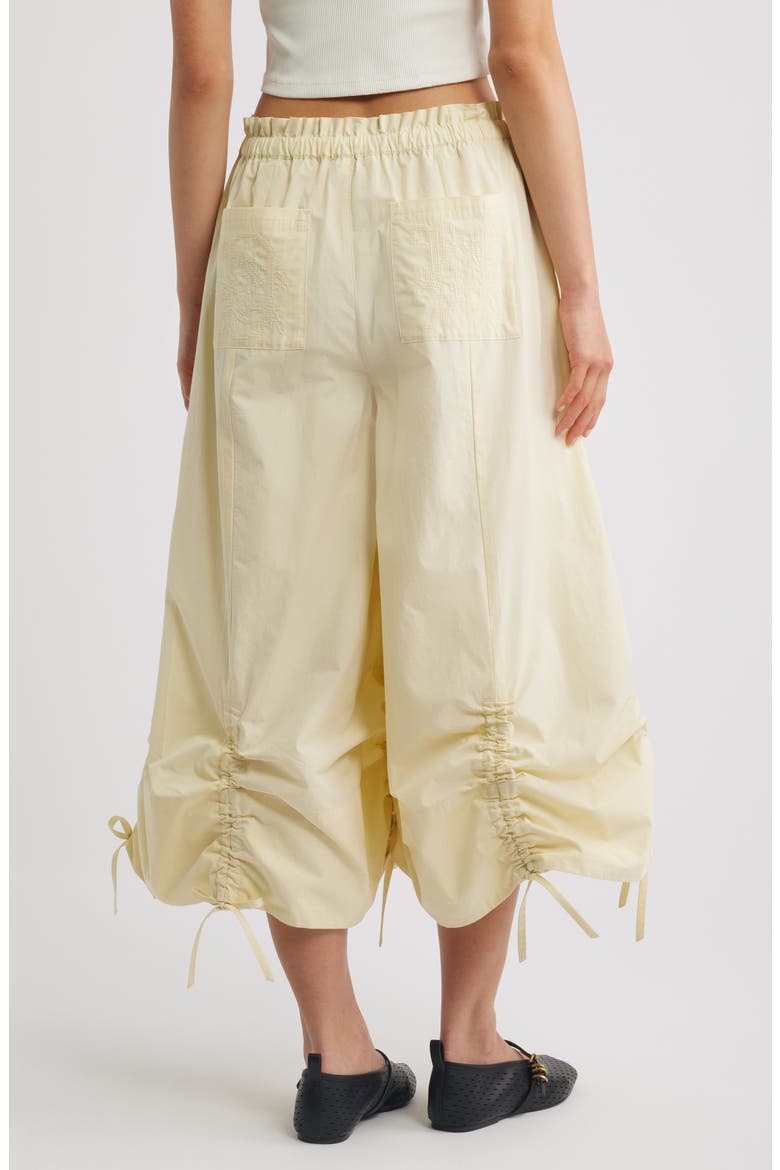 Orena Organic Cotton Culottes, Alternate, color, SAGE