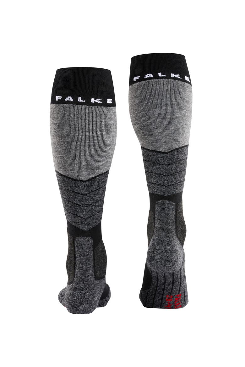 SK2 Intermediate Ski Socks, Alternate, color, Black-Mix