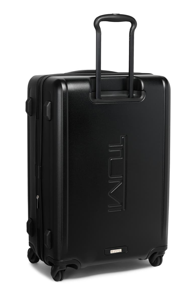 Ventra Medium Expandable Checked Suitcase, Alternate, color, BLACK TEXTURE