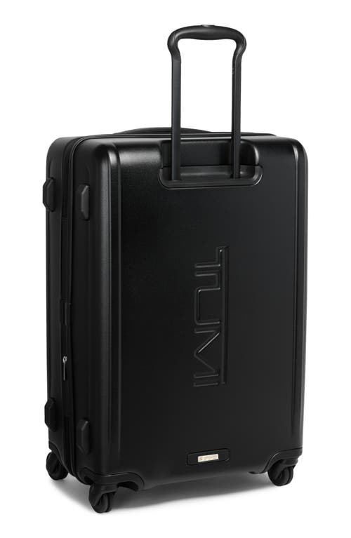 Tumi Ventra Large Expandable Checked Suitcase In Black Texture