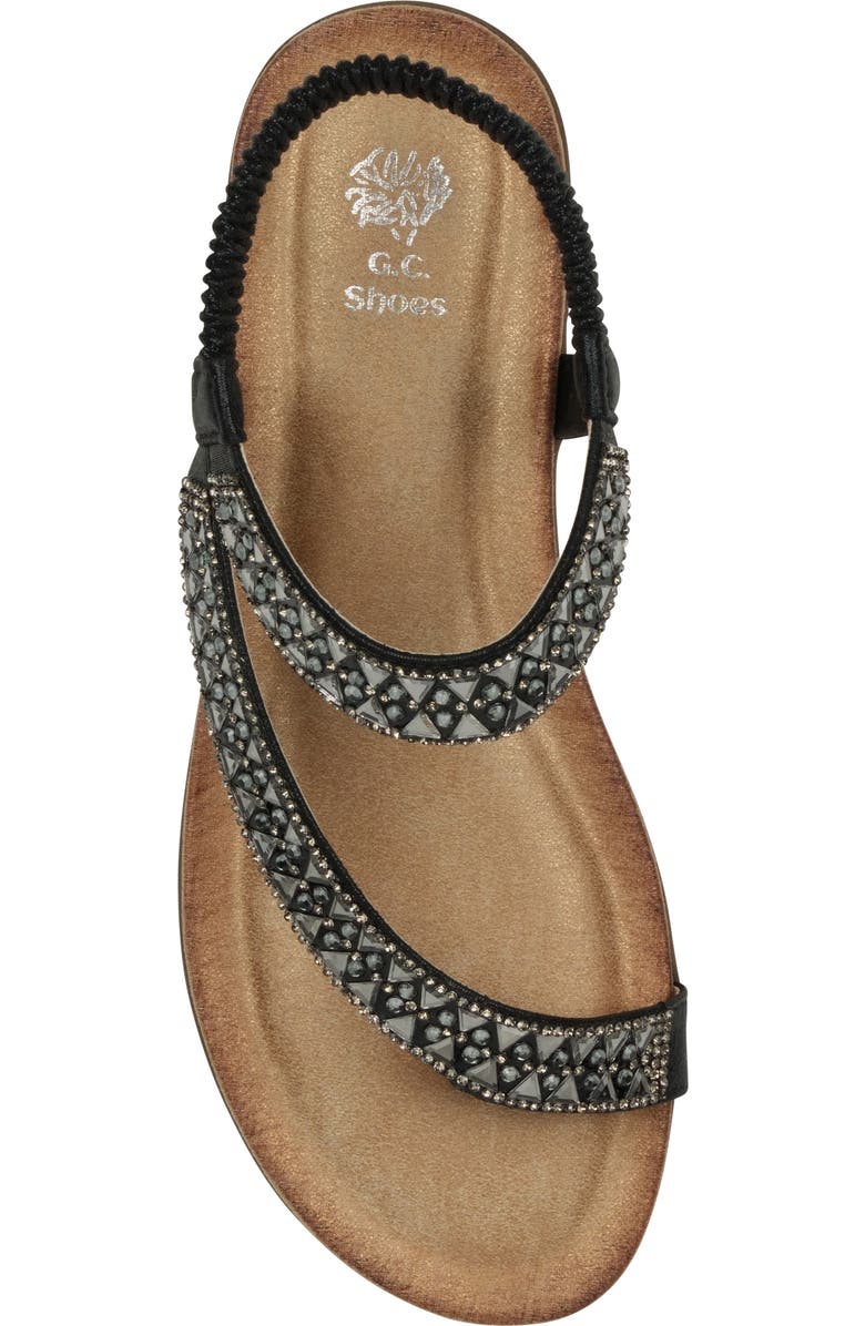 GOOD CHOICE NEW YORK Reille Embellished Ankle Strap Sandal, Alternate, color,