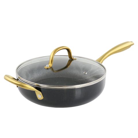 Ellsworth 3.5 Quart Aluminum Nonstick Saute Pan With Lid
