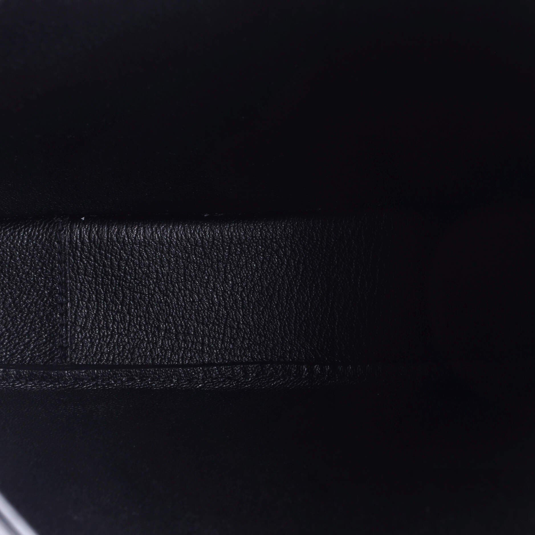 Pre-Owned Hermes Perspective Cavaliere Bag Togo and Vache Hunter 28, Alternate, color, Noir