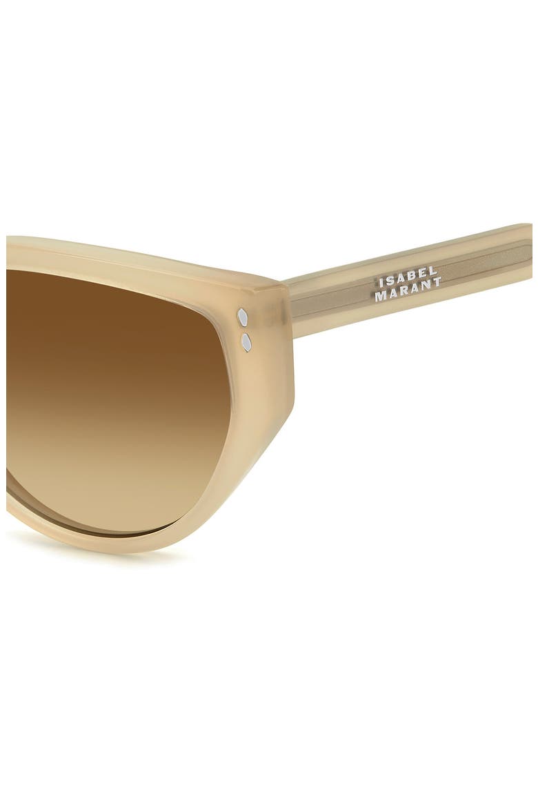 59mm Cat Eye Sunglasses, Alternate, color, YELLOW