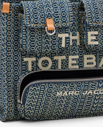 Marc Jacobs The Cargo Monogram Denim Medium Tote Bag | Nordstrom