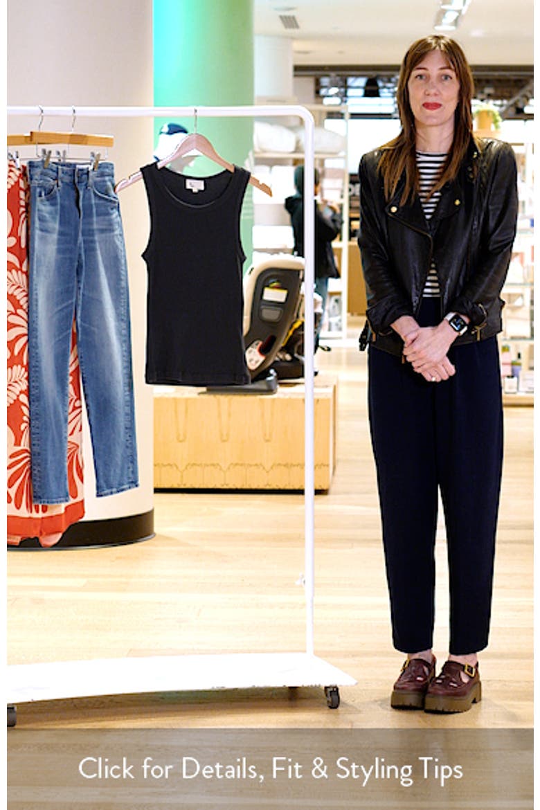 Julianna Cotton Rib Tank video