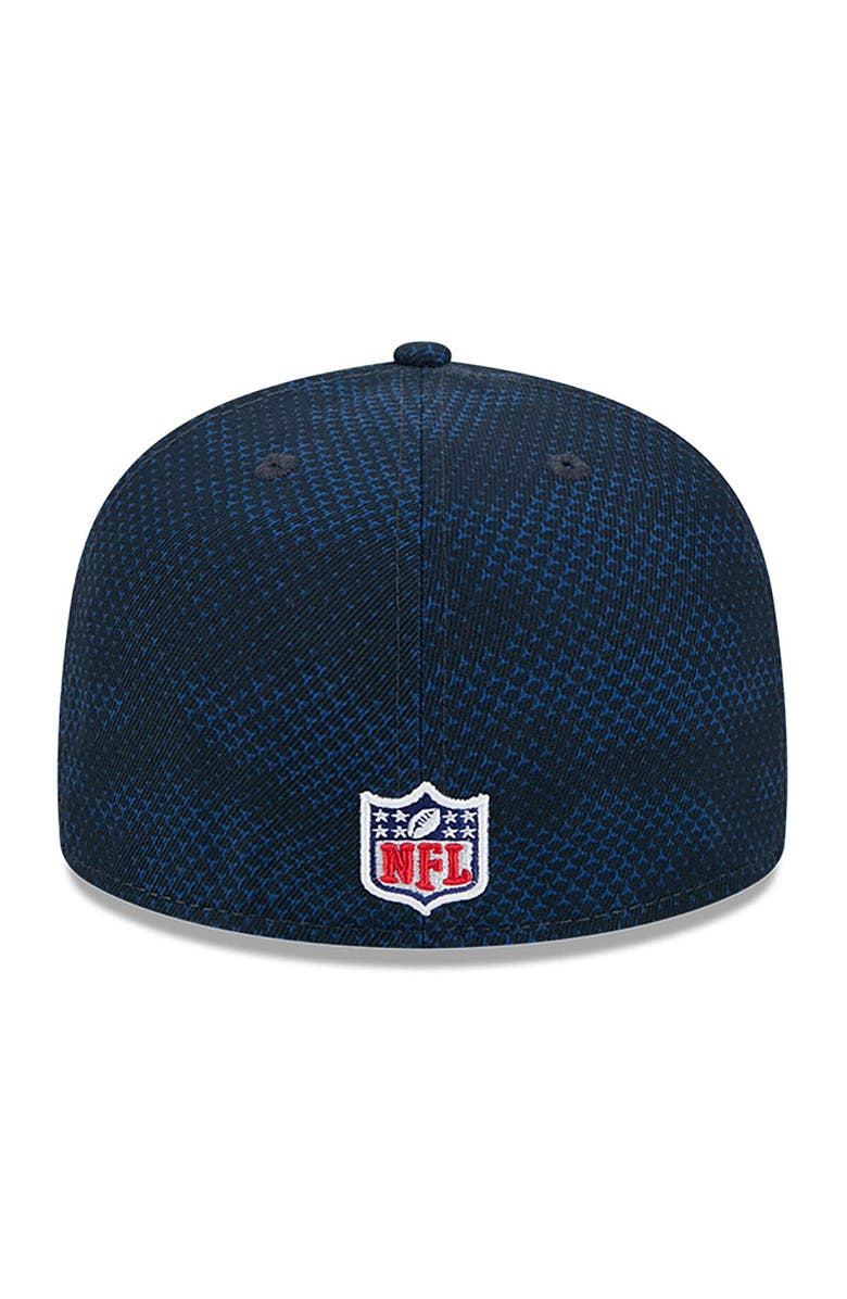 New Era Men's New Era  Navy Houston Texans 2024 Sideline 59FIFTY Fitted Hat, Alternate, color, Navy
