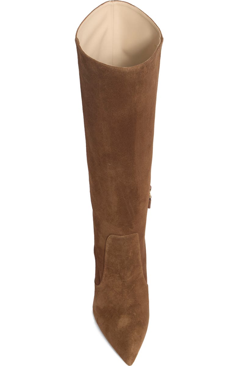 Stuart Weitzman Parton 100 Stiletto Boot, Alternate, color, Espresso