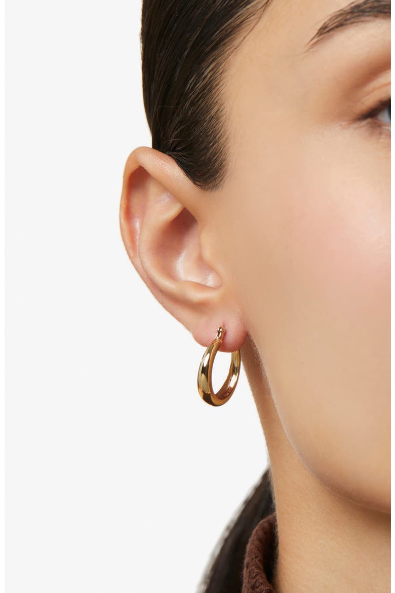 Endless Hoop Earrings, Alternate, color, GOLD