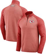 Darius Rucker Collection by Fanatics Men's Darius Rucker Collection by Fanatics Red Kansas City Chiefs Tonal Quarter-Zip Jacket