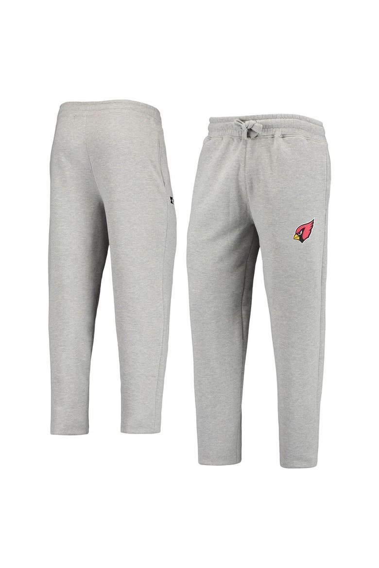 Men's Gray Arizona Cardinals Starter Option Run Sweatpants, Main, color, Gray