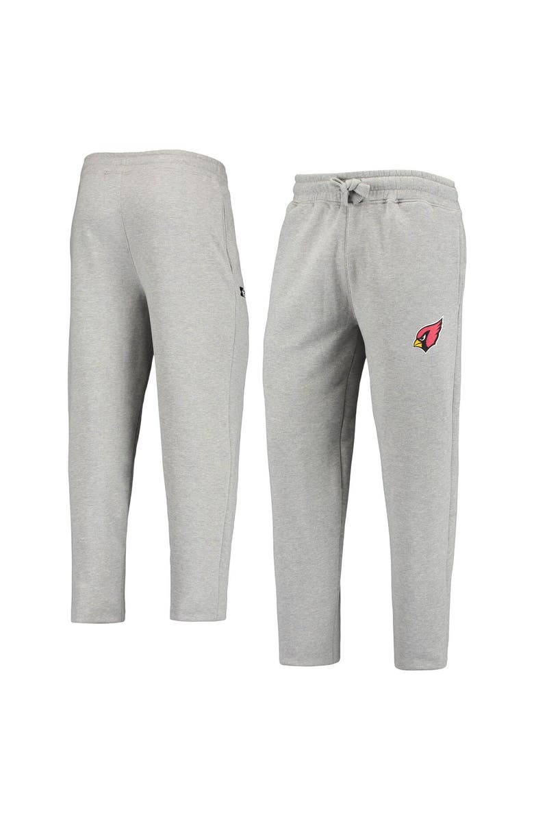 STARTER Men's Gray Arizona Cardinals Starter Option Run Sweatpants, Main, color, Gray