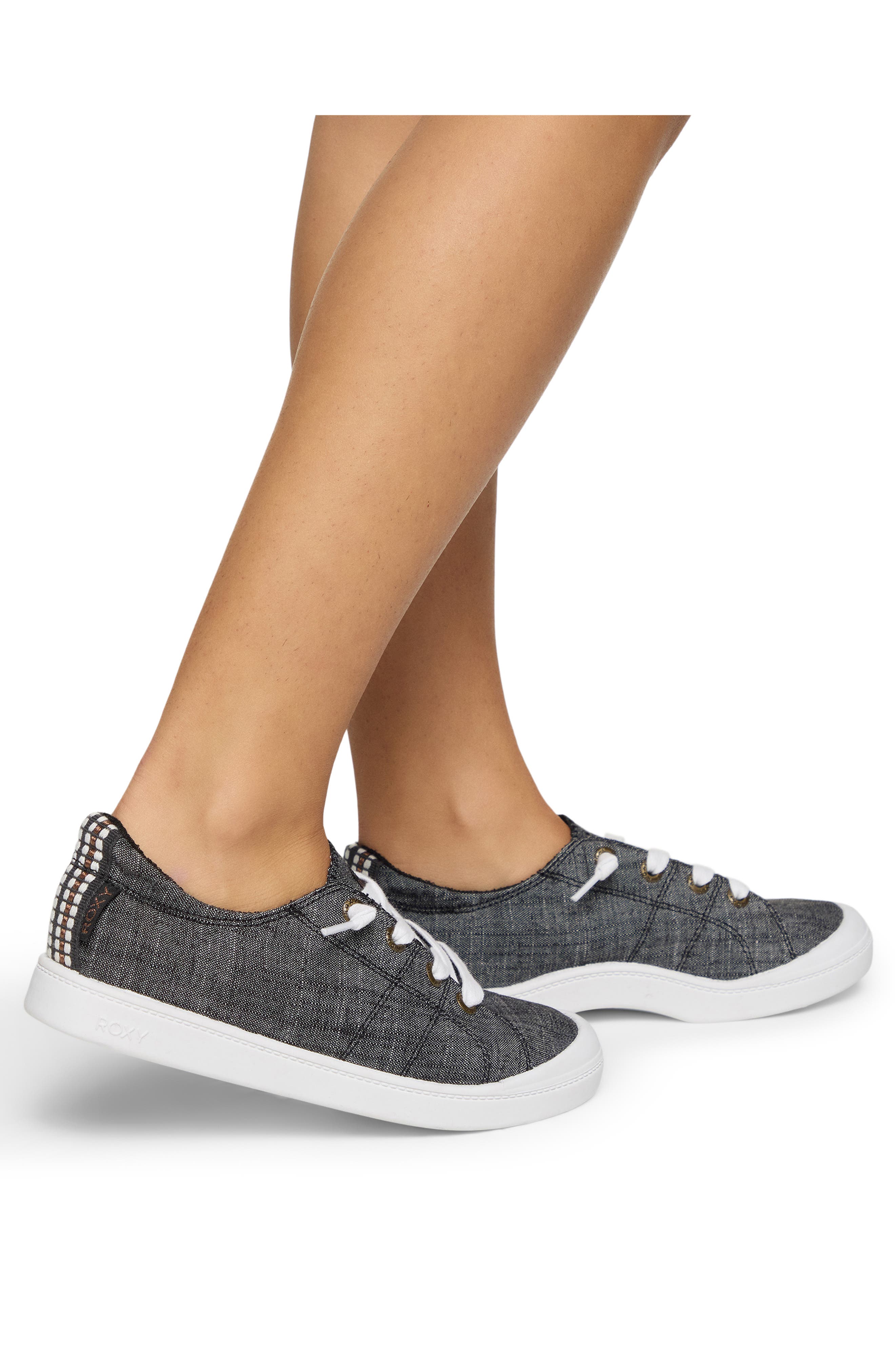 Roxy Bayshore Plus II Sneaker, Alternate, color, Open Black