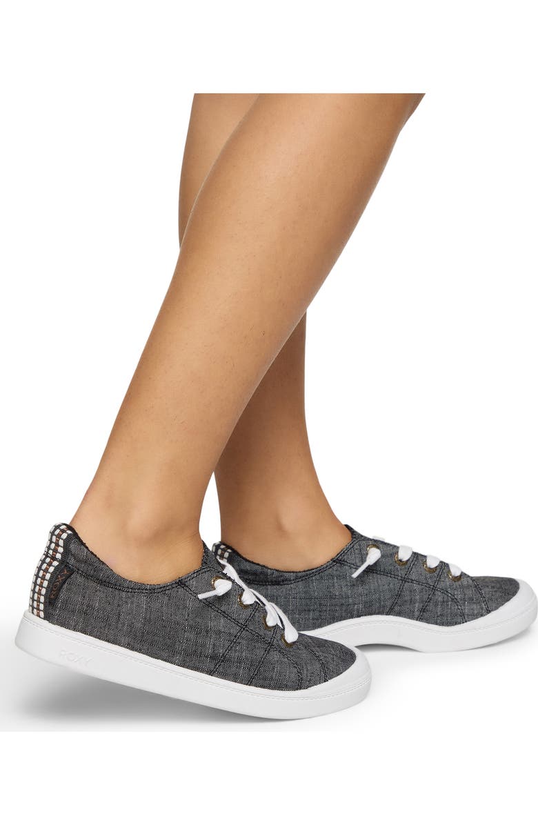 Roxy Bayshore Plus II Sneaker, Alternate, color, Open Black