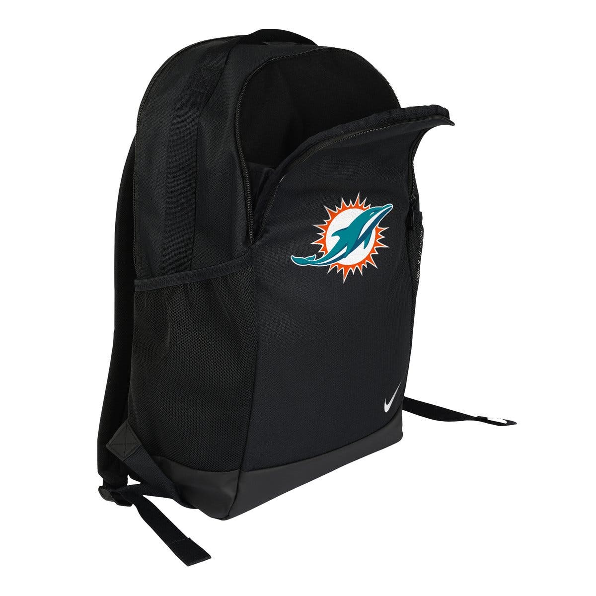 Miami Dolphins Primary Logo Backpack, Alternate, color, Black