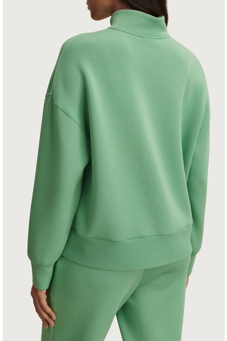 Mavis Half Zip Sweatshirt, Alternate, color, GREEN SPRUCE