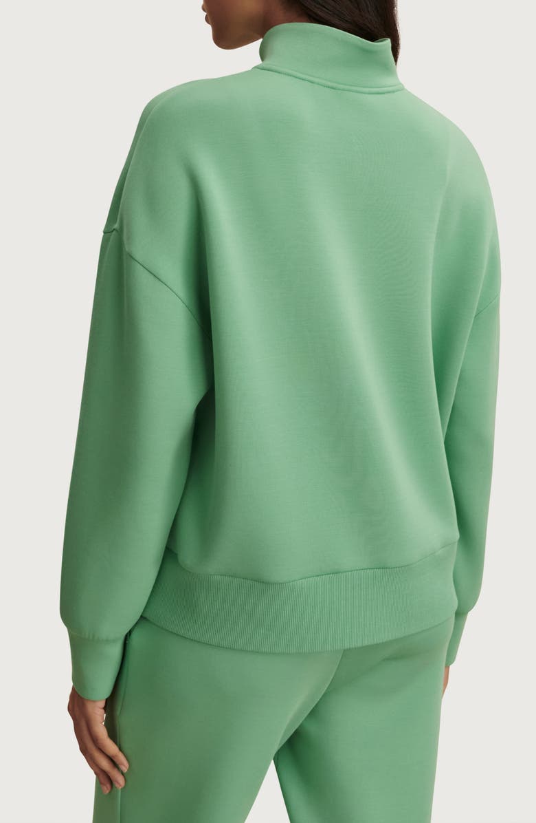 Varley Mavis Half Zip Sweatshirt, Alternate, color, Green Spruce