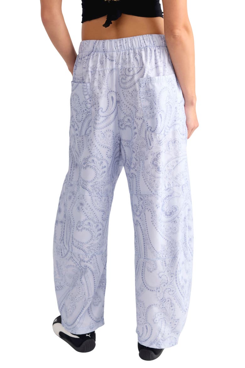 Game Day Paisley Print Pants, Alternate, color, LUNAR BLOOM PAISLEY