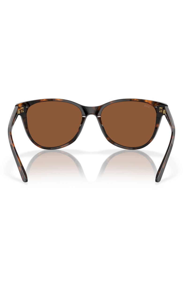 Costa Del Mar Catherine 57mm Polarized Phantos Sunglasses, Alternate, color, Tortoise