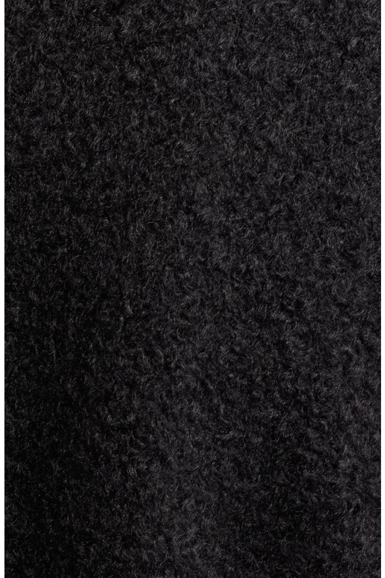 Longline Wrap Coat, Alternate, color, BLACK